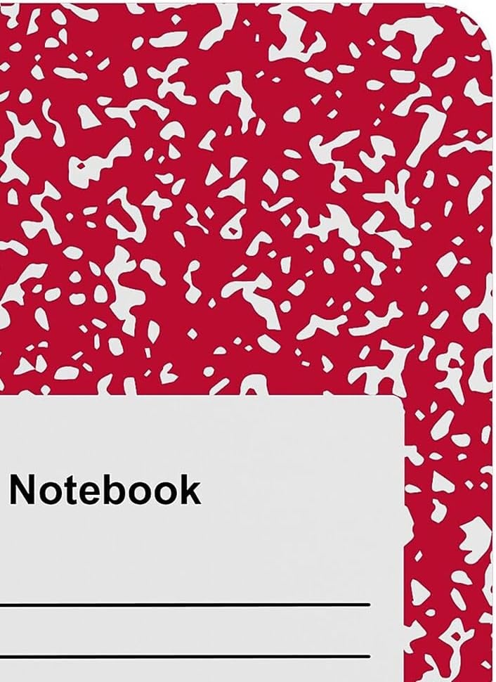 image:imageSTAPLES Composition Notebook 975 x 75 College Ruled 100 Sheets Assorted Colors 48CartonAssorted Color 48 Pack