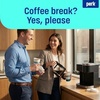 image:imagePerk 12 Oz Paper Hot Cups 500 Count Bulk Disposable Coffee Cups for Hot Beverages WhiteBlue500 Pack