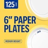 image:imagePerk 9 Inch Paper Plates 1000 Count Bulk White Disposable Uncoated Plates for Dinner Parties amp Everyday Use125 Pack