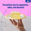 image:imagePerk 9 Inch Paper Plates 1000 Count Bulk White Disposable Uncoated Plates for Dinner Parties amp Everyday Use500 Pack