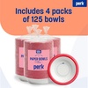 image:imagePerk HeavyWeight Paper Bowls 12 Oz 500 Count Bulk Disposable Bowls for Soups Snacks amp Everyday Meals WhiteOrange500