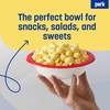 image:imagePerk HeavyWeight Paper Bowls 12 Oz 500 Count Bulk Disposable Bowls for Soups Snacks amp Everyday Meals WhiteOrange500