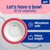image:imagePerk HeavyWeight Paper Bowls 12 Oz 500 Count Bulk Disposable Bowls for Soups Snacks amp Everyday Meals WhiteOrange500