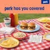 image:imagePerk HeavyWeight Paper Bowls 12 Oz 500 Count Bulk Disposable Bowls for Soups Snacks amp Everyday Meals WhiteOrange500