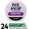 image:imagePick Me Up Provisions SingleServe Coffee Capsules amp Pods French Roast Dark Roast 24 Count KCup Compatible Single Serve Coffee Breakroom Office 100 Arabica Coffee1 Count Pack of 24
