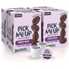 image:imagePick Me Up Provisions SingleServe Coffee Capsules amp Pods French Roast Dark Roast 24 Count KCup Compatible Single Serve Coffee Breakroom Office 100 Arabica Coffee1 Count Pack of 96