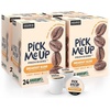 image:imagePick Me Up Provisions SingleServe Coffee Capsules amp Pods French Roast Dark Roast 24 Count KCup Compatible Single Serve Coffee Breakroom Office 100 Arabica Coffee1 Count Pack of 96
