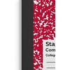 image:imageSTAPLES Composition Notebook 975 x 75 College Ruled 100 Sheets Assorted Colors 48CartonAssorted Color 48 Pack