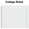 image:imageSTAPLES Composition Notebook 975 x 75 College Ruled 100 Sheets Assorted Colors 48CartonRed