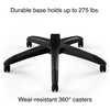 image:imageSTAPLES Emerge Vortex Gaming Chair Ergonomic Adjustable Height Swivel BlackBlack  Gray