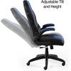 image:imageSTAPLES Emerge Vortex Gaming Chair Ergonomic Adjustable Height Swivel BlackBlue