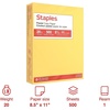 image:imageStaples 30 Recycled 85 x 11 Inch 20 lbs 500Sheets Pack Blue For Office School amp HomeCanary