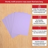 image:imageStaples 30 Recycled 85 x 11 Inch 20 lbs 500Sheets Pack Blue For Office School amp HomeLilac