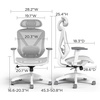 image:imageStaples Dexley Ergonomic Task Chair Mesh Ergonomic Lumbar Support Adjustable Height BlackGrey