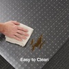 image:imageStaples Office Chair Mat Clear Floor Mats with Lip FlatPile Carpets Extended UnderDesk Coverage 36 x 48 Inch Smooth Glide36 x 48