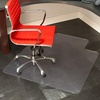 image:imageStaples Office Chair Mat Clear Floor Mats with Lip FlatPile Carpets Extended UnderDesk Coverage 36 x 48 Inch Smooth Glide36 x 48