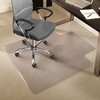 image:imageStaples Office Chair Mat Clear Floor Mats with Lip FlatPile Carpets Extended UnderDesk Coverage 36 x 48 Inch Smooth Glide45 x 53