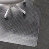 image:imageStaples Office Chair Mat Clear Floor Mats with Lip FlatPile Carpets Extended UnderDesk Coverage 36 x 48 Inch Smooth Glide45 x 53