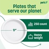 image:imageStaples Perk Eco 9 Inch Paper Plates 250 Count Bulk Disposable Plates for Everyday Meals Parties amp Events