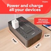 image:imageStaples TECH 650VA UPS Battery Backup with 8 Outlets  Standby Power Supply amp Surge Protection for Computers Routers amp Home Office Electronics Black