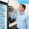 image:imageStaples True Clear Purified Drinking Water 8 fl oz Bottles 24Pack BPAFree Recyclable Bottles for Lunches Travel Sports and Office Breakrooms8 Fl Oz Pack of 24