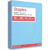 image:imageStaples 30 Recycled 85 x 11 Inch 20 lbs 500Sheets Pack Blue For Office School amp HomeBlue