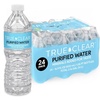 image:imageStaples True Clear Purified Drinking Water 8 fl oz Bottles 24Pack BPAFree Recyclable Bottles for Lunches Travel Sports and Office Breakrooms169 Fl Oz Pack of 24