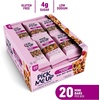 image:imagePick Me Up Provisions Mini Gluten Free Salted Caramel Dark Chocolate Nut Bar 20 Bars Perfect for LunchesCranberry Almond