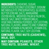 image:imagePick Me Up Provisions Roasted amp Salted Cashews 36 SingleServe 15 oz Bags Snack Packs for Work Travel amp LunchesToffee Coconut Cashews