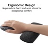 image:imageSTAPLES Beaded Keyboard Wrist Rest Ergonomic NonSlip Support Cushion for Comfortable Typing Durable BeadFilled Design for Office amp Computer Use Black