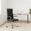 image:imageSTAPLES Bentura Ergonomic Manager amp Executive Office Chair High Back Swivel Adjustable Height Bonded Leather Black