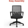 image:imageSTAPLES Cartwright Ergonomic Office Desk Chair Adjustable with Breathable Mesh amp Lumbar Support Perfect for Home amp Office Black