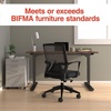image:imageSTAPLES Cartwright Ergonomic Office Desk Chair Adjustable with Breathable Mesh amp Lumbar Support Perfect for Home amp Office Black