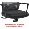 image:imageSTAPLES Cartwright Ergonomic Office Desk Chair Adjustable with Breathable Mesh amp Lumbar Support Perfect for Home amp Office Black