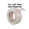 image:imageSTAPLES ExtraLong Moving amp Storage Tape 188 x 109 Yards Clear  12Carton ST6100852208VS