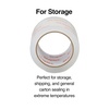 image:imageSTAPLES ExtraWide Moving amp Storage Packing Tape 283 x 546 Yards Clear  12 RollsCarton ST6101052209VS