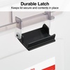 image:imageSTAPLES Hanging File Folder Box Storage Bin Organizer Snap Lid Letter amp Legal Size Documents Frost GrayClear