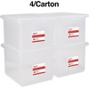 image:imageSTAPLES Hanging File Folder Box Storage Bin Organizer Snap Lid Letter amp Legal Size Documents Frost GrayClear