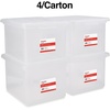 image:imageSTAPLES Hanging File Folder Box Storage Bin Organizer Snap Lid Letter amp Legal Size Documents Frost GrayClear