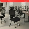 image:imageSTAPLES Hyken Ergonomic Task Chair Mesh Ergonomic Lumbar Support Swivel BlackBlack