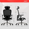 image:imageSTAPLES Hyken Ergonomic Task Chair Mesh Ergonomic Lumbar Support Swivel BlackBlack