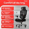 image:imageSTAPLES Hyken Ergonomic Task Chair Mesh Ergonomic Lumbar Support Swivel BlackBlack