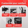 image:imageSTAPLES Hyken Ergonomic Task Chair Mesh Ergonomic Lumbar Support Swivel BlackBlack
