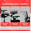 image:imageSTAPLES Hyken Ergonomic Task Chair Mesh Ergonomic Lumbar Support Swivel BlackBlack