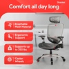 image:imageSTAPLES Hyken Ergonomic Task Chair Mesh Ergonomic Lumbar Support Swivel BlackGrey