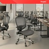 image:imageSTAPLES Hyken Ergonomic Task Chair Mesh Ergonomic Lumbar Support Swivel BlackGrey