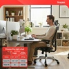 image:imageSTAPLES Hyken Ergonomic Task Chair Mesh Ergonomic Lumbar Support Swivel BlackGrey