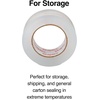 image:imageSTAPLES Lightweight Moving amp Storage Tape 188 x 109 Yards Clear  6Roll PackHeavy Duty