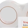 image:imageSTAPLES Lightweight Moving amp Storage Tape 188 x 109 Yards Clear  6Roll PackHeavy Duty