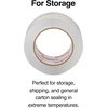 image:imageSTAPLES Lightweight Moving amp Storage Tape 188 x 109 Yards Clear  6Roll PackStandard